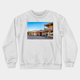 Allen Street in Tombstone, Arizona Crewneck Sweatshirt